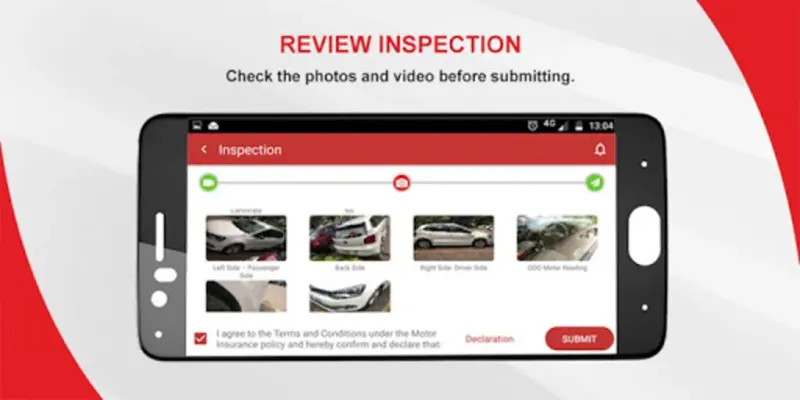 Break-in Self Inspection Appli android App screenshot 0